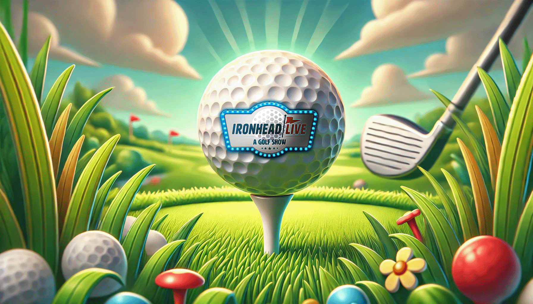 Ironhead Golf Balls - Flying Dragons