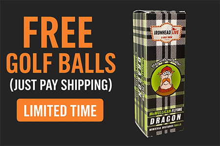 Free Flying Dragon Golf Balls – Limited Sleeve Offer from Ironhead Golf